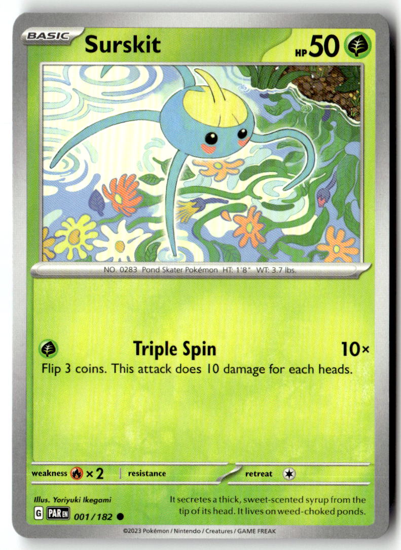 Front of Surskit 001/182 from Paradox Rift