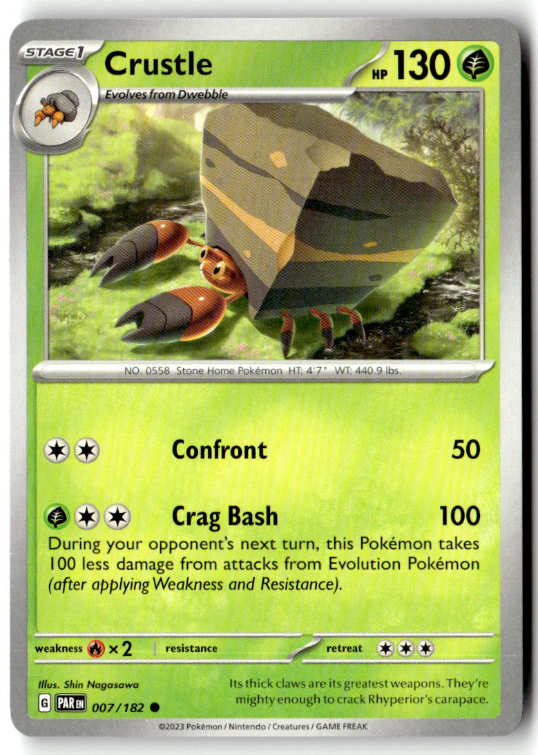 Front of Crustle 007/182 from Paradox Rift