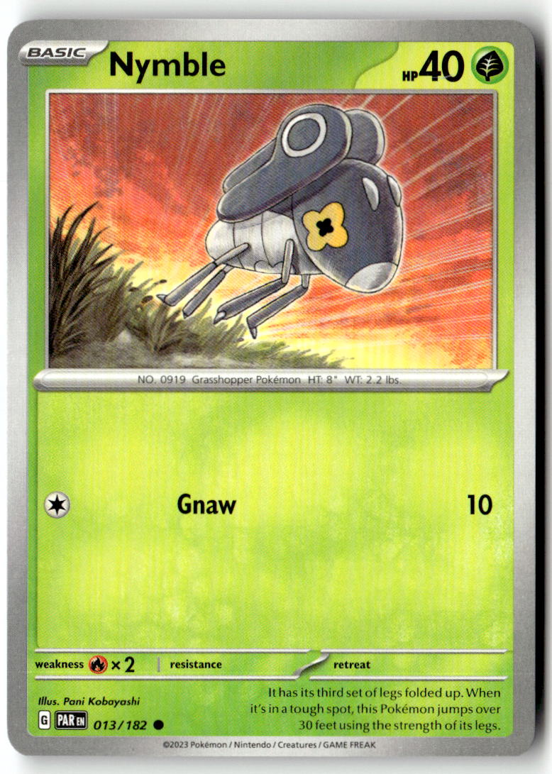 Front of Nymble 013/182 from Paradox Rift