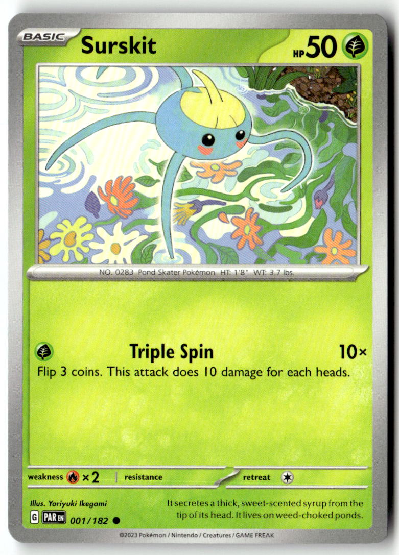 Front of Surskit 001/182 from Paradox Rift