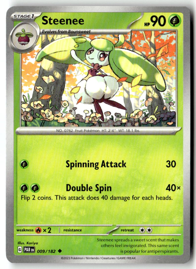 Front of Steenee 009/182 from Paradox Rift