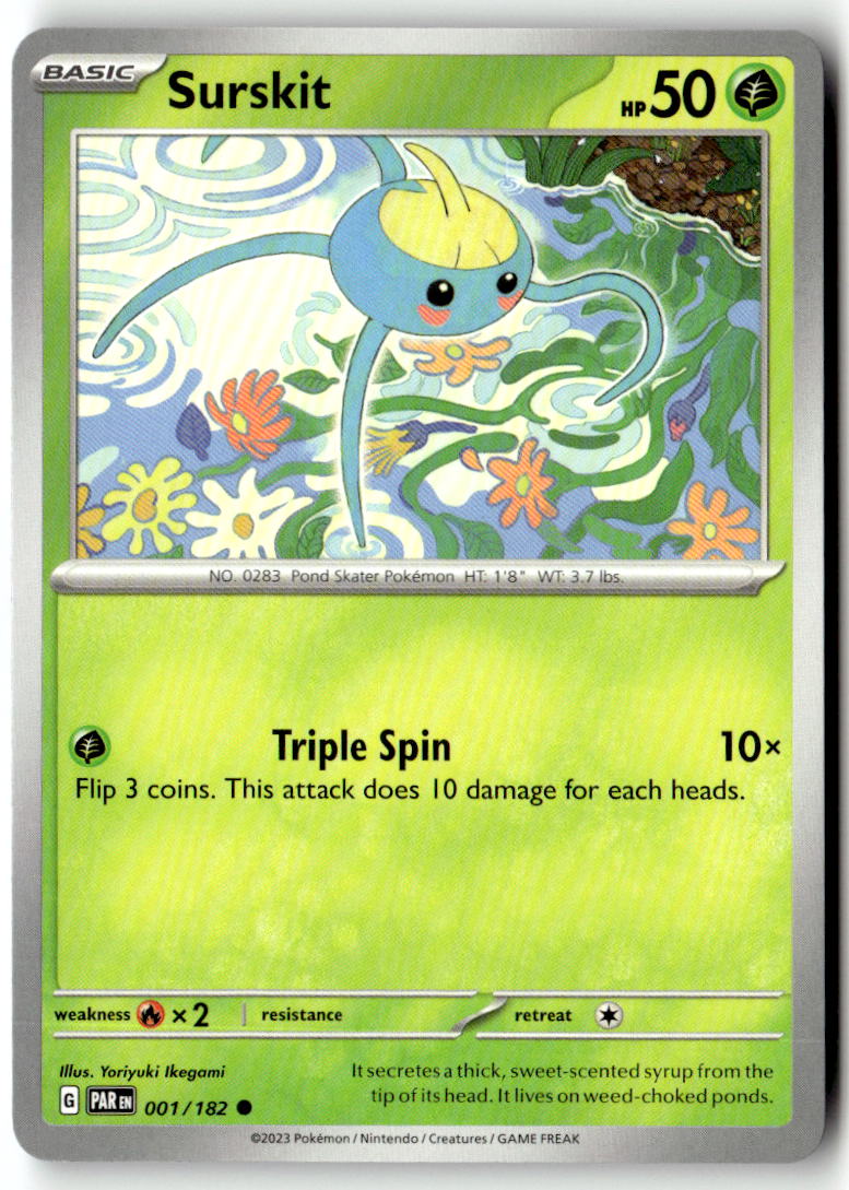Front of Surskit 001/182 from Paradox Rift