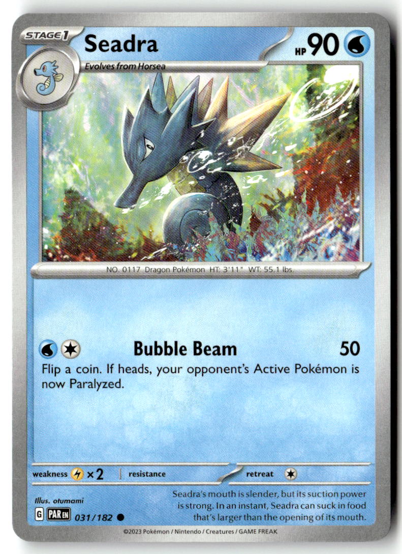 Front of Seadra 031/182 from Paradox Rift