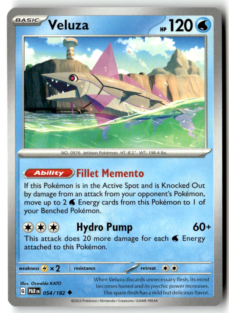 Front of Veluza 054/182 from Paradox Rift