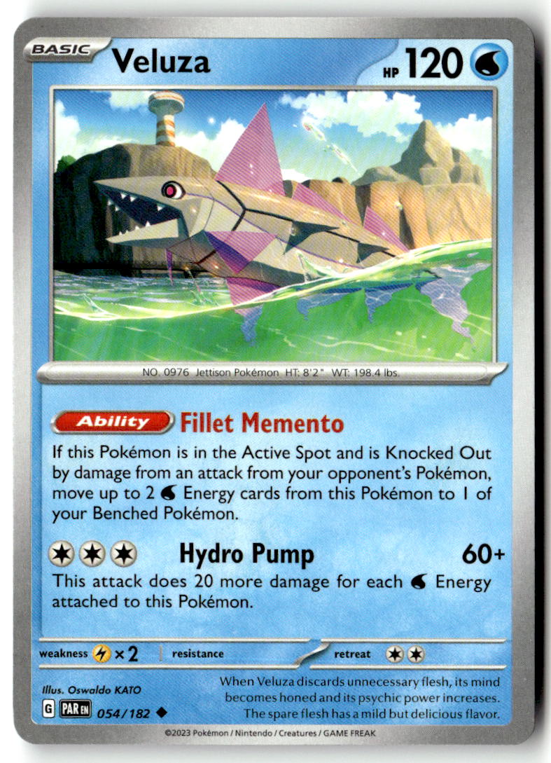 Front of Veluza 054/182 from Paradox Rift