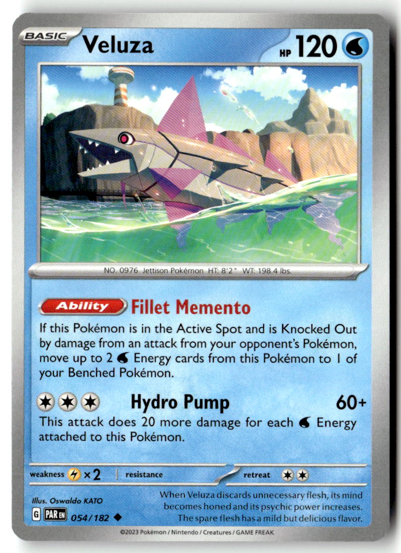 Front of Veluza 054/182 from Paradox Rift