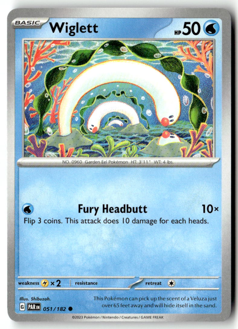 Front of Wiglett 051/182 from Paradox Rift