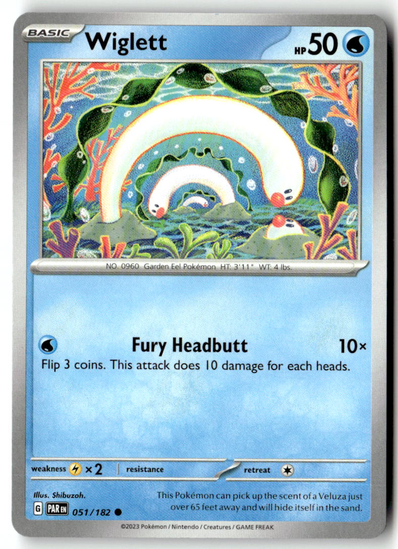 Front of Wiglett 051/182 from Paradox Rift