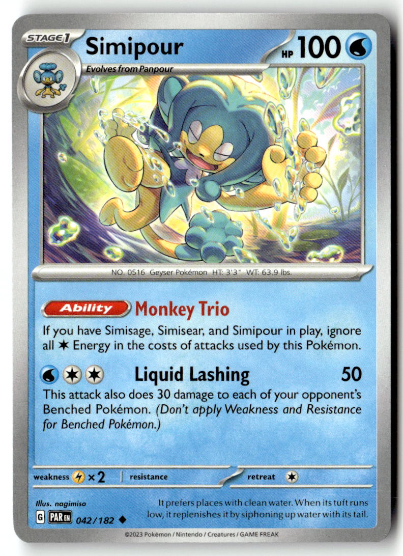 Front of Simipour 042/182 from Paradox Rift