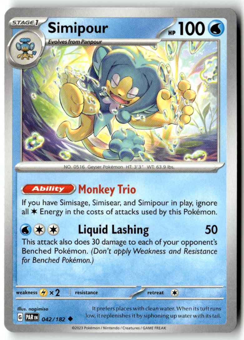 Front of Simipour 042/182 from Paradox Rift