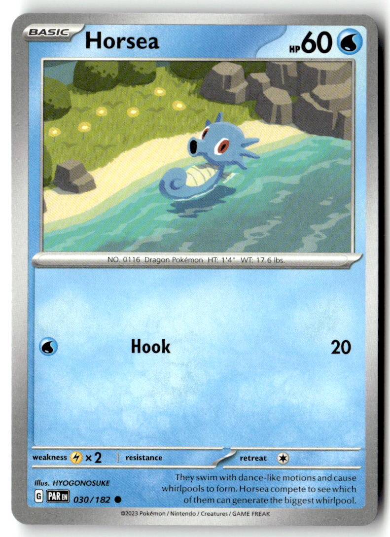 Front of Horsea 030/182 from Paradox Rift