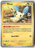 Front of Minun 061/182 from Paradox Rift