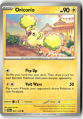 Front of Oricorio 067/182 from Paradox Rift