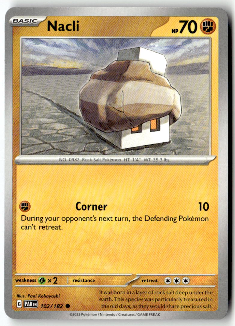 Front of Nacli 102/182 from Paradox Rift