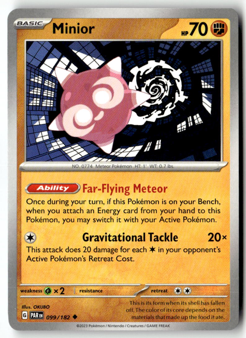 Front of Minior 099/182 from Paradox Rift