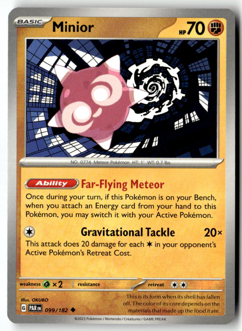 Front of Minior 099/182 from Paradox Rift