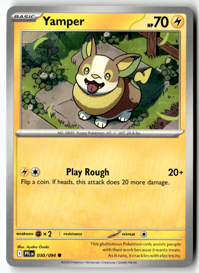 Front of Yamper 030/094 from Phantasmal Flames