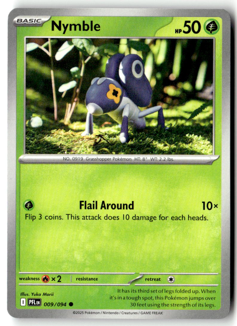 Front of Nymble 009/094 from Phantasmal Flames
