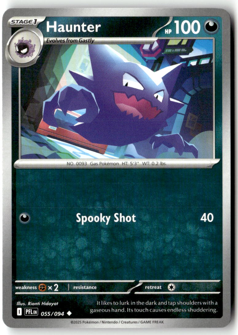 Front of Haunter 055/094 from Phantasmal Flames