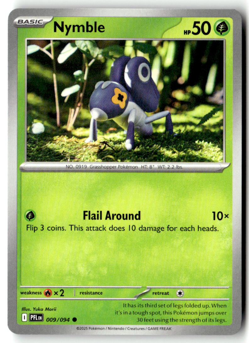 Front of Nymble 009/094 from Phantasmal Flames