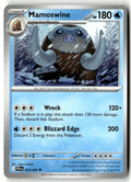 Front of Mamoswine 025/094 from Phantasmal Flames
