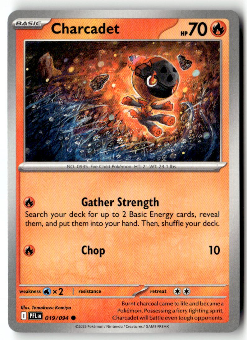 Front of Charcadet 019/094 from Phantasmal Flames