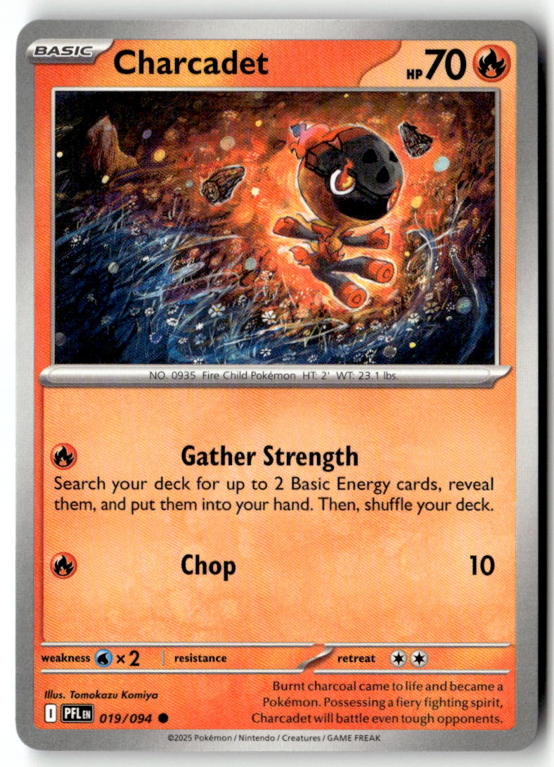 Front of Charcadet 019/094 from Phantasmal Flames