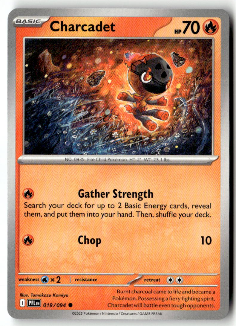 Front of Charcadet 019/094 from Phantasmal Flames