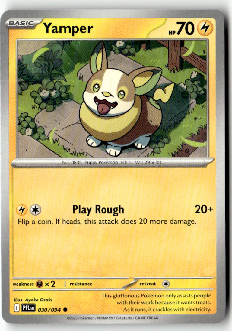 Front of Yamper 030/094 from Phantasmal Flames