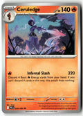 Front of Ceruledge 020/094 from Phantasmal Flames