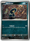 Front of Murkrow 057/094 from Phantasmal Flames