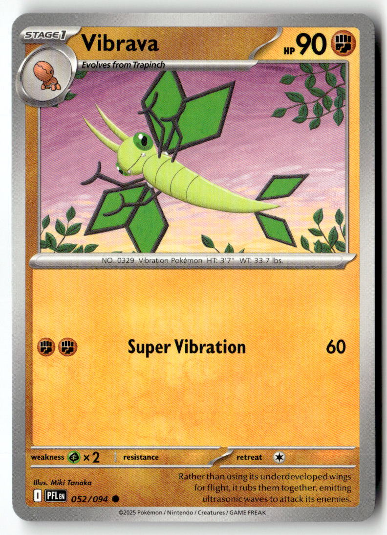 Front of Vibrava 052/094 from Phantasmal Flames