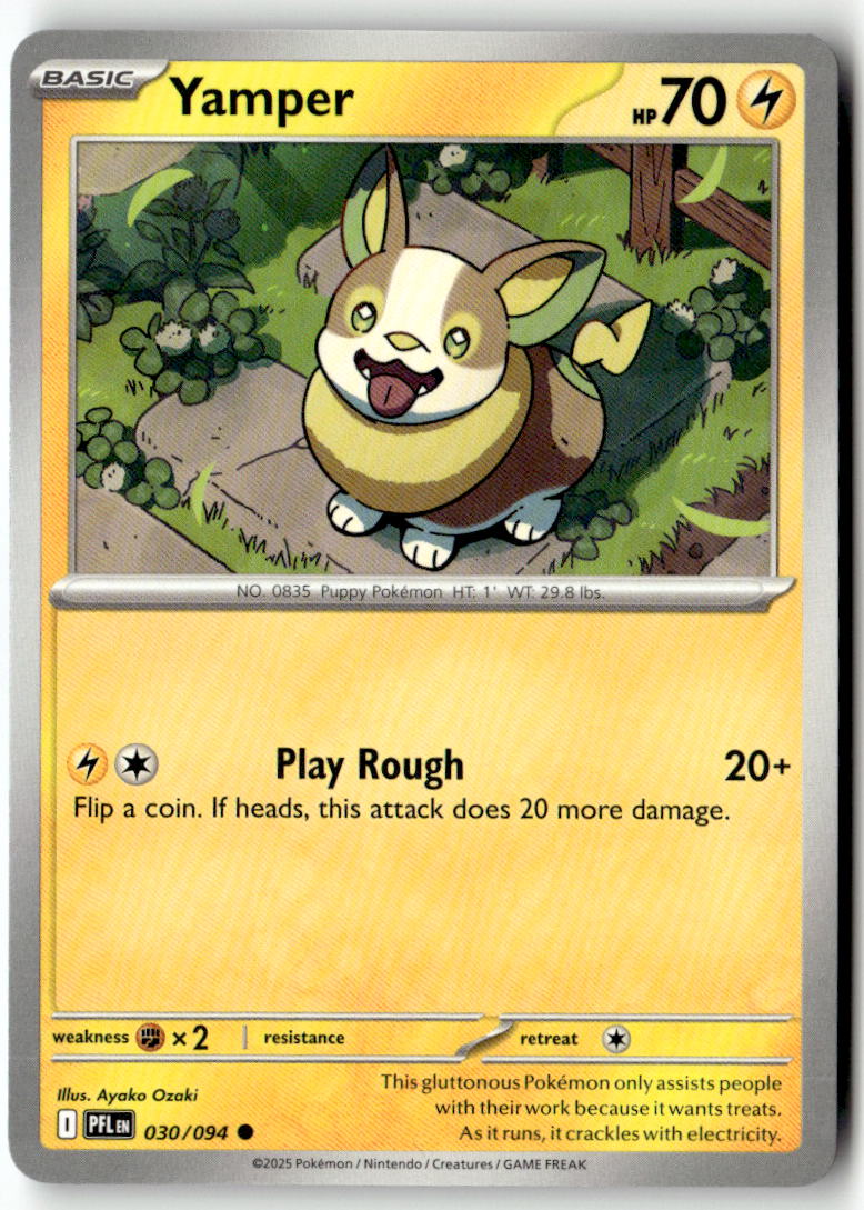 Front of Yamper 030/094 from Phantasmal Flames