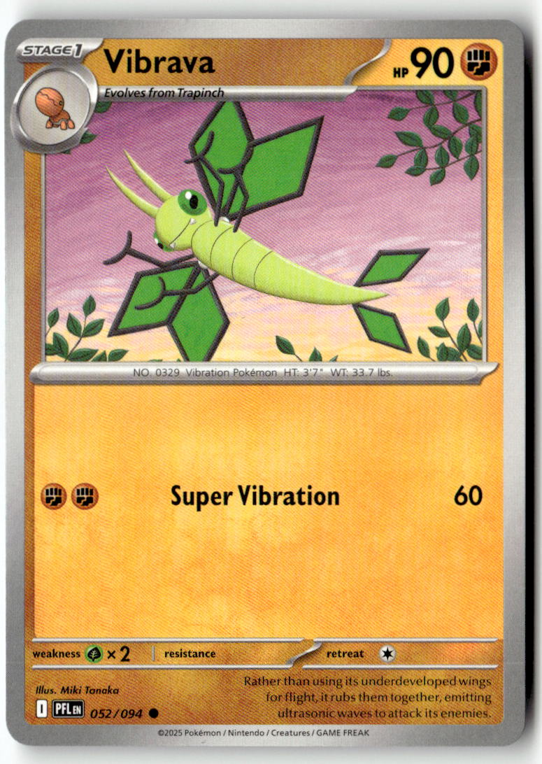 Front of Vibrava 052/094 from Phantasmal Flames