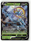 Front of Dhelmise V 009/202 from Sword & Shield Base Set