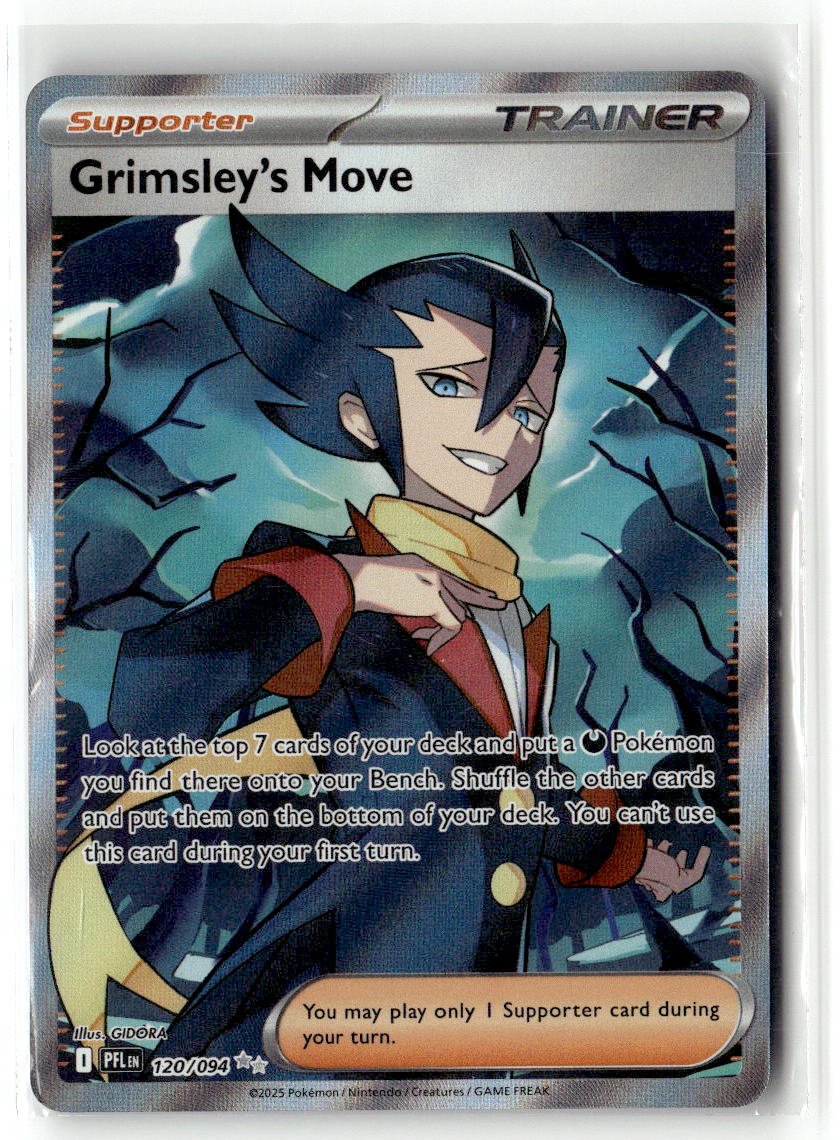 Front of Grimsley's Move 120/094 from Phantasmal Flames