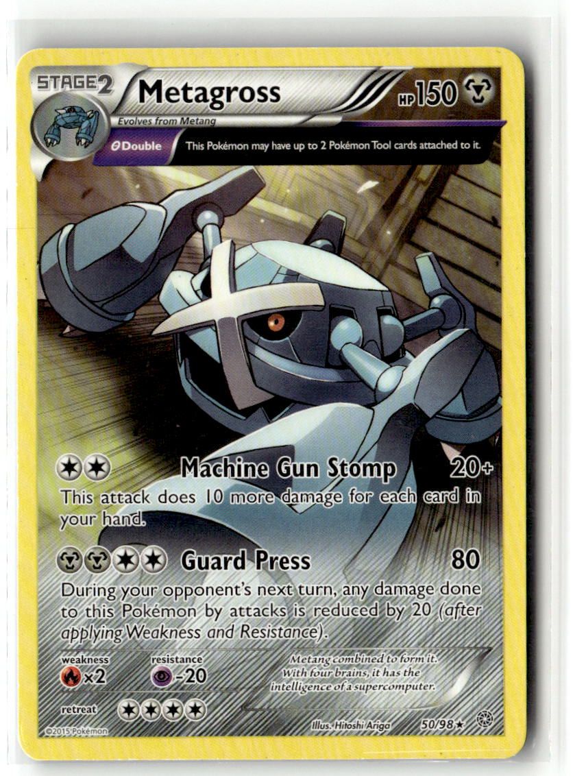 Front of Metagross (50) 50/98 from XY - Ancient Origins