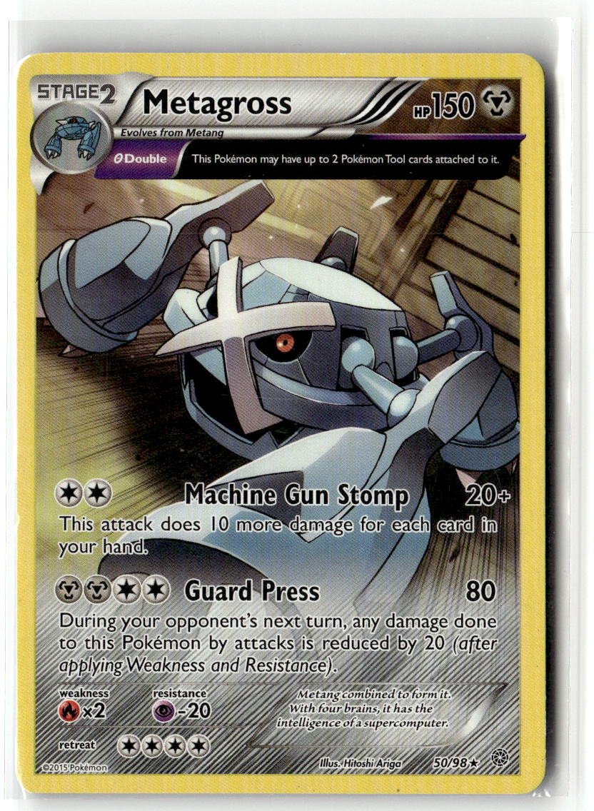 Front of Metagross (50) 50/98 from XY - Ancient Origins