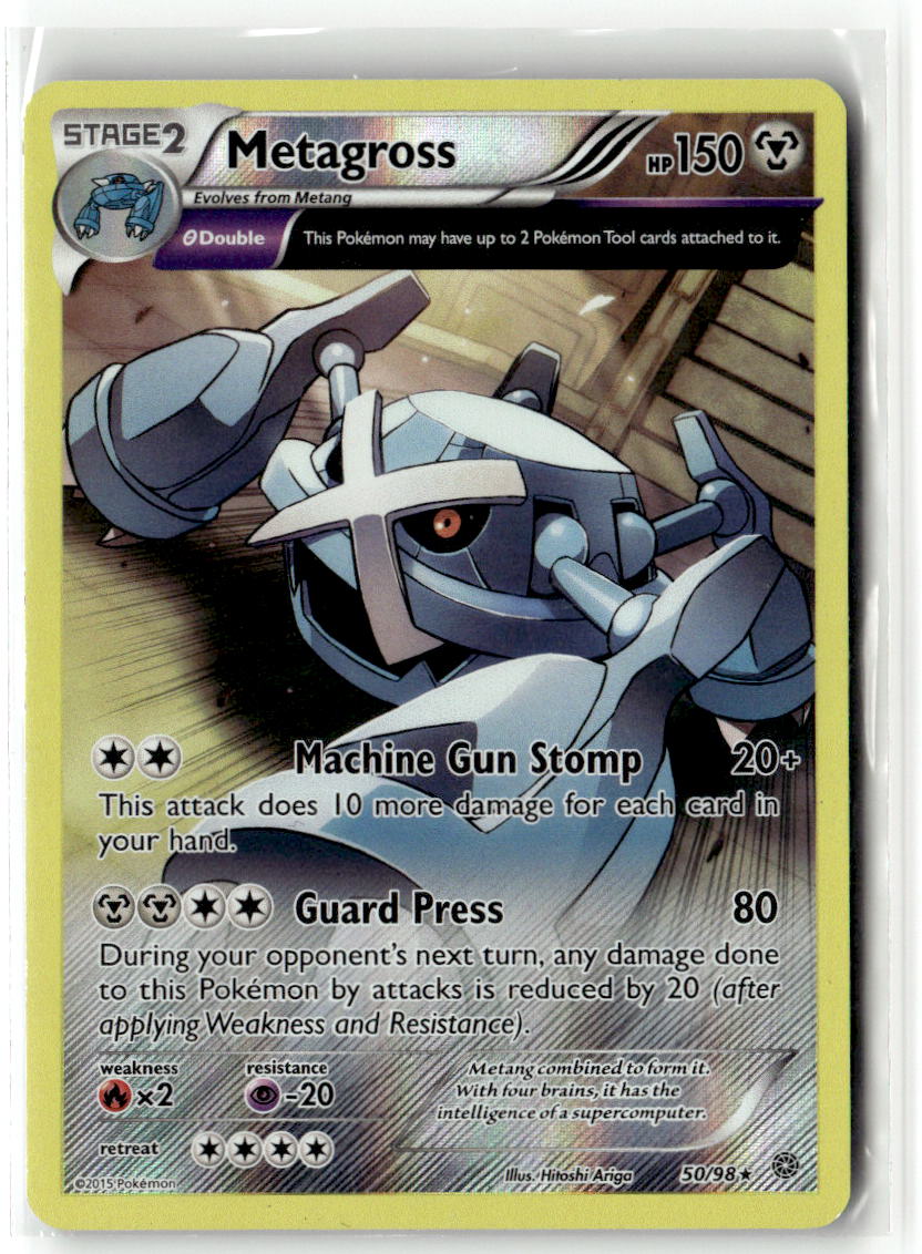 Front of Metagross (50) 50/98 from XY - Ancient Origins