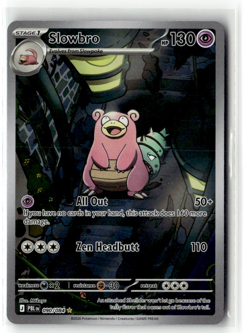 Front of Slowbro 090/084 from Pitch Black