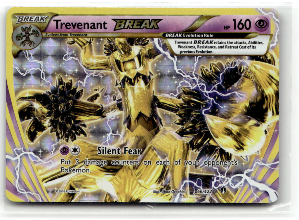 Front of Trevenant BREAK 66/122 from XY - BREAKpoint