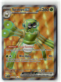 Front of Spidops ex 223/198 from Scarlet & Violet Base Set