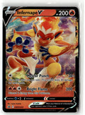 Front of Infernape V SWSH252 from Sword & Shield Promo Cards