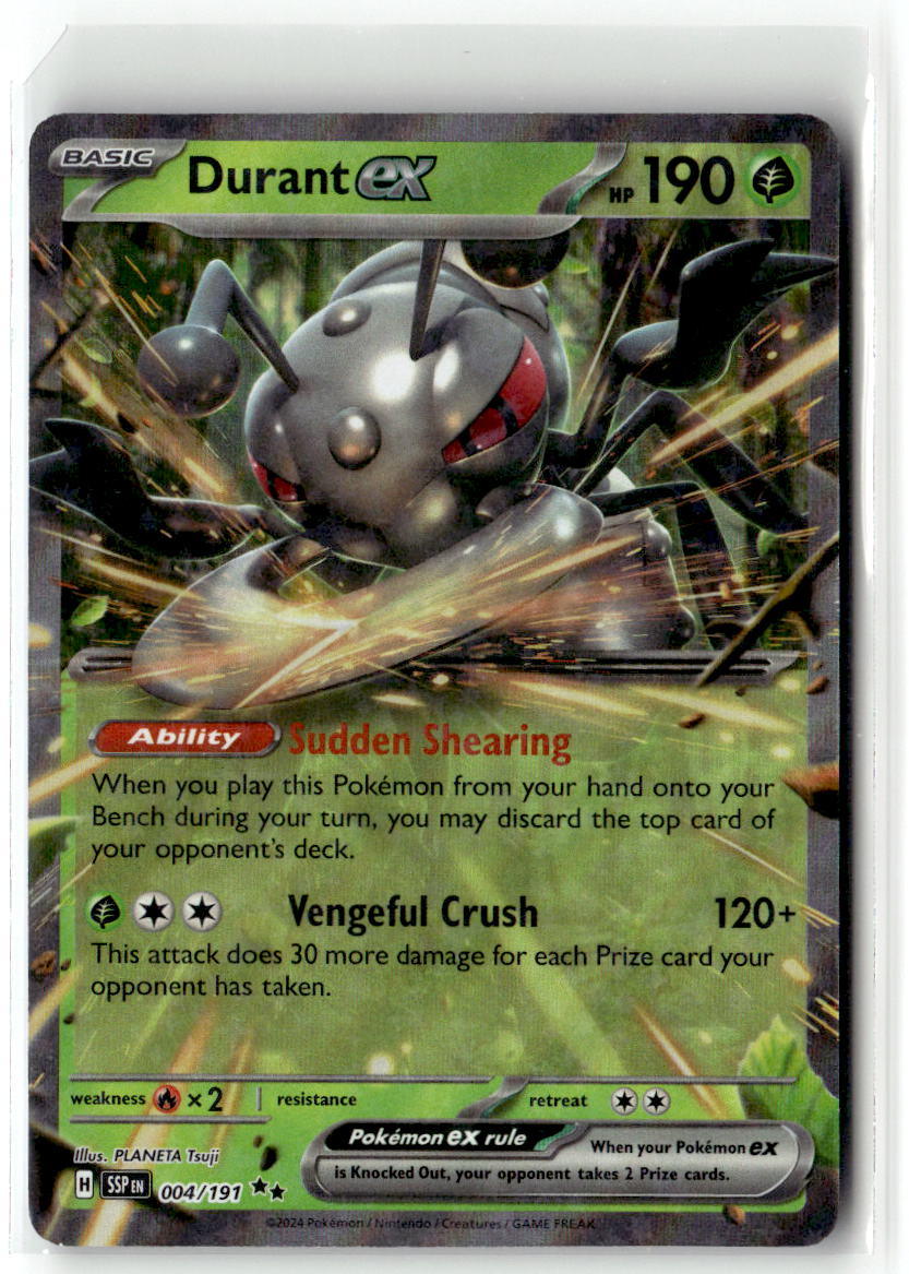 Front of Durant ex 004/191 from Surging Sparks
