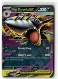 Front of Mega Sharpedo ex 061/094 from Phantasmal Flames