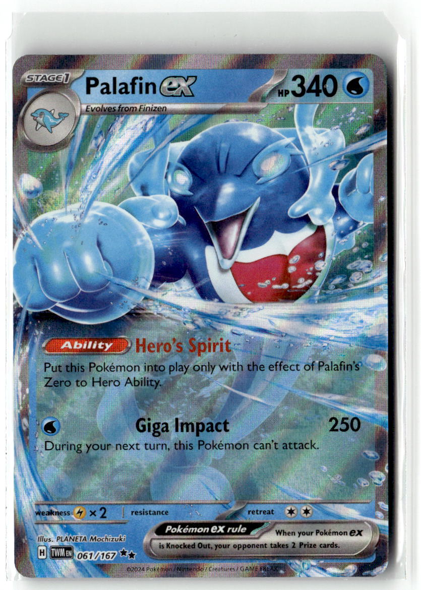 Front of Palafin ex 061/167 from Twilight Masquerade