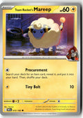 Front of Team Rocket's Mareep 072/182 from Destined Rivals