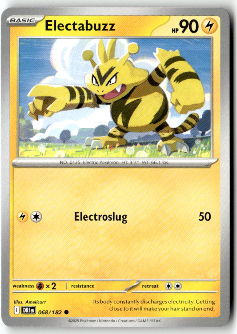 Front of Electabuzz 068/182 from Destined Rivals
