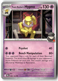 Front of Team Rocket's Hypno 080/182 from Destined Rivals