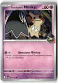 Front of Team Rocket's Mimikyu 087/182 from Destined Rivals